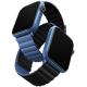 Uniq Revix Μαγνητικό Λουράκι Premium Σιλικόνης Apple Watch SE/11/10/9/8/7/6/5/4 (42/41/40mm) - Blue / Black (UNIQ-41MM-REVBLUBLK)