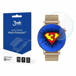 3MK ARC Screen Protector - Μεμβράνη Προστασίας Οθόνης Huawei Watch GT 3 42mm - 3 Τεμάχια (5903108445450)