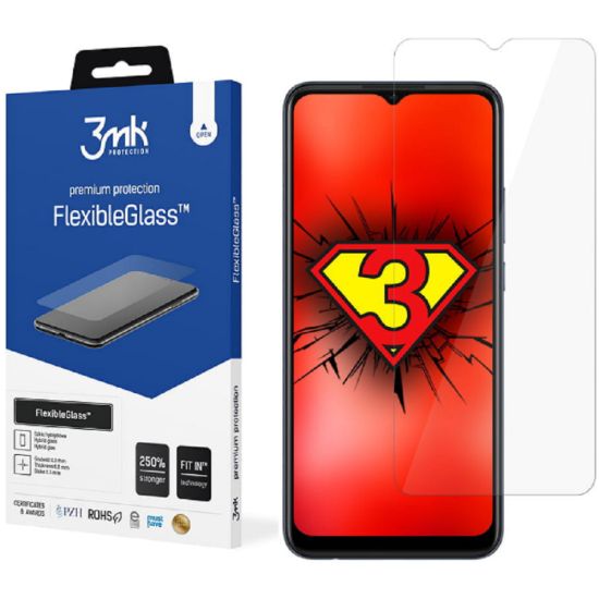 3MK Premium Flexible Glass - Αντιχαρακτικό Υβριδικό Προστατευτικό Γυαλί Οθόνης - Oppo A15 - 0.3mm (5903108335775)