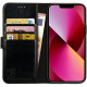 Rosso Element PU Θήκη Πορτοφόλι Apple iPhone 13 - Black (8719246324666)