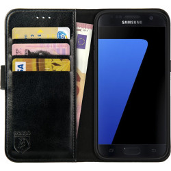 Rosso Element PU Θήκη Πορτοφόλι Samsung Galaxy S7 - Black (8719246116353)