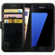 Rosso Element PU Θήκη Πορτοφόλι Samsung Galaxy S7 - Black (8719246116353)