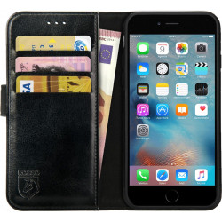 Rosso Element PU Θήκη Πορτοφόλι Apple iPhone 6S Plus / 6 Plus - Black (8719246150968)