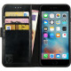 Rosso Element PU Θήκη Πορτοφόλι Apple iPhone 6S Plus / 6 Plus - Black (8719246150968)