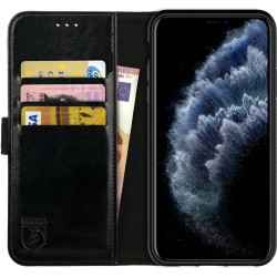 Rosso Element PU Θήκη Πορτοφόλι Apple iPhone 11 Pro Max - Black (8719246206757)