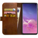 Rosso Element PU Θήκη Πορτοφόλι Samsung Galaxy S10 - Brown (8719246171833)