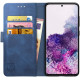 Rosso Element PU Θήκη Πορτοφόλι Samsung Galaxy S20 - Blue (8719246223440)