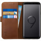 Rosso Deluxe Δερμάτινη Θήκη Πορτοφόλι Samsung Galaxy S9 - Brown (8719246134074)