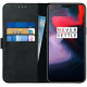 Rosso Deluxe Δερμάτινη Θήκη Πορτοφόλι OnePlus 6 - Black (8719246139338)