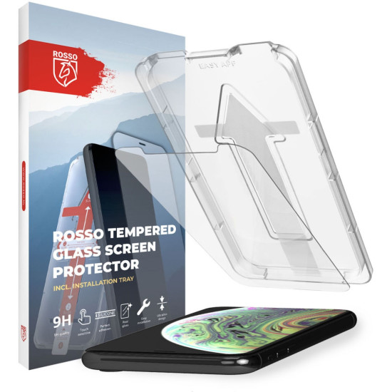 Rosso Tempered Glass - Αντιχαρακτικό Προστατευτικό Γυαλί Οθόνης Apple iPhone XS Max (8719246321481)
