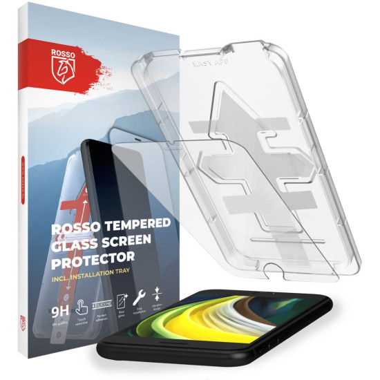 Rosso Tempered Glass - Αντιχαρακτικό Προστατευτικό Γυαλί Οθόνης Apple iPhone SE 2022 / 2020 (8719246321498)