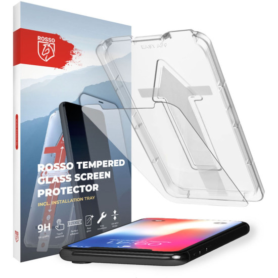 Rosso Tempered Glass - Αντιχαρακτικό Προστατευτικό Γυαλί Οθόνης Apple iPhone X / XS (8719246321467)