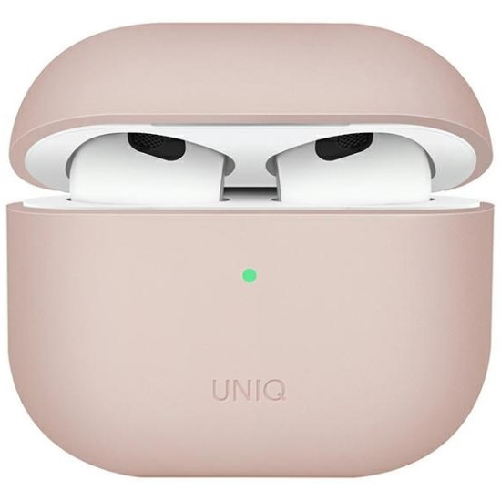 Uniq Lino Hybrid Case - Σκληρή Θήκη για AirPods 3rd Gen - Pink (UNIQ-AIRPODS(2021)-LINOPNK)