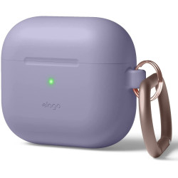 Elago Hang Case - Θήκη Σιλικόνης για AirPods 3rd Gen - Lavanda Gray (EAP3HG-HANG-LVG)