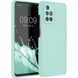 KWmobile Soft Flexible Rubber Cover - Θήκη Σιλικόνης Xiaomi Redmi 10 / Redmi 10 2022 - Frosty Mint (56153.200)