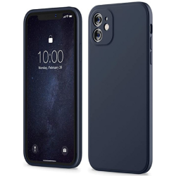 Bodycell Square Liquid Θήκη Σιλικόνης - Apple iPhone 11 - Dark Blue (5206015065392)