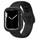 Spigen Θήκη Thin Fit Apple Watch 9 / 8 / 7 45mm - Black (ACS04174)