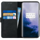 Rosso Deluxe Δερμάτινη Θήκη Πορτοφόλι OnePlus 7 Pro - Black (8719246185526)
