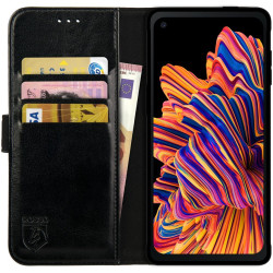 Rosso Element PU Θήκη Πορτοφόλι Samsung Galaxy Xcover Pro - Black (8719246227271)