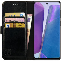 Rosso Element PU Θήκη Πορτοφόλι Samsung Galaxy Note 20 - Black (8719246252600)