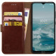 Rosso Element PU Θήκη Πορτοφόλι Nokia G20 / G10 - Brown (8719246312656)