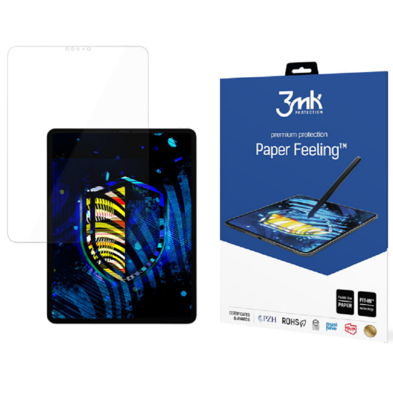 3MK Paper Feeling Premium Screen Protector - Μεμβράνη Προστασίας Οθόνης Apple iPad Pro 12.9" 2021 - 2 Τεμάχια (5903108448390)