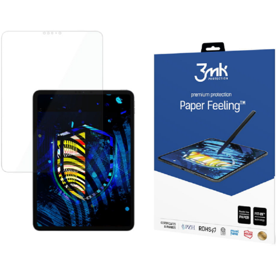 3MK Paper Feeling Premium Screen Protector - Μεμβράνη Προστασίας Οθόνης Apple iPad Pro 11" 2022 / 2021 - 2 Τεμάχια (5903108448376)