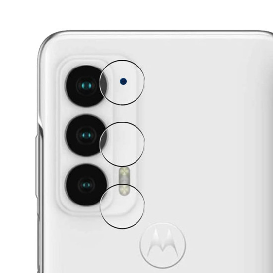 Mocolo TG+ Glass Camera Protector - Αντιχαρακτικό Προστατευτικό Γυαλί για Φακό Κάμερας Motorola Edge 20 - Transparent (0760122595722)