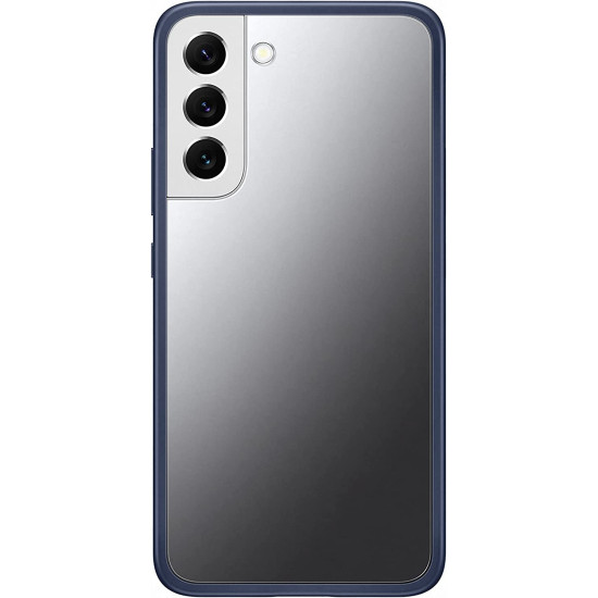 Samsung Frame Cover - Σετ Θήκη με 2 x Tempered Glass Πλάτης - Samsung Galaxy S22 Plus 5G - Navy (EF-MS906CNEGWW)
