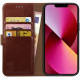 Rosso Element PU Θήκη Πορτοφόλι Apple iPhone 13 - Brown (8719246324673)