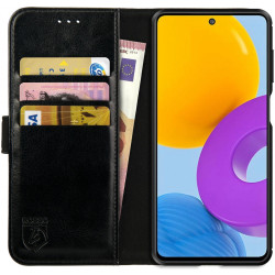 Rosso Element PU Θήκη Πορτοφόλι Samsung Galaxy M52 5G - Black (8719246342363)