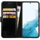 Rosso Element PU Θήκη Πορτοφόλι Samsung Galaxy S22 5G - Black (8719246343087)