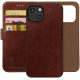 Rosso Element 2 in 1 - PU Θήκη Πορτοφόλι Apple iPhone 13 mini - Brown (8719246324970)