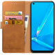 Rosso Element PU Θήκη Πορτοφόλι Oppo A72 / A52 - Light Brown (8719246262890)