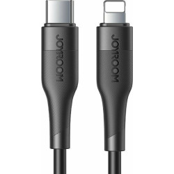 Joyroom PD S-1224M3 - Καλώδιο Φόρτισης και Μεταφοράς Δεδομένων 2.4A - Type-C σε Lightning - 120cm - 20W - Black (6941237131362)