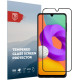 Rosso Tempered Glass - FullFace Αντιχαρακτικό Προστατευτικό Γυαλί Οθόνης Samsung Galaxy M22 4G / A22 4G - Black (8719246339783)