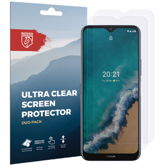Rosso Ultra Clear Screen Protector - Μεμβράνη Προστασίας Οθόνης - Nokia G50 - 2 Τεμάχια (8719246353475)