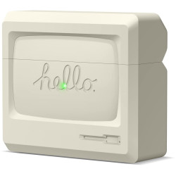 Elago AW3 Case - Ρετρό Θήκη Σιλικόνης για AirPods 3rd Gen - Classic White (EAP3AW3-CWH)