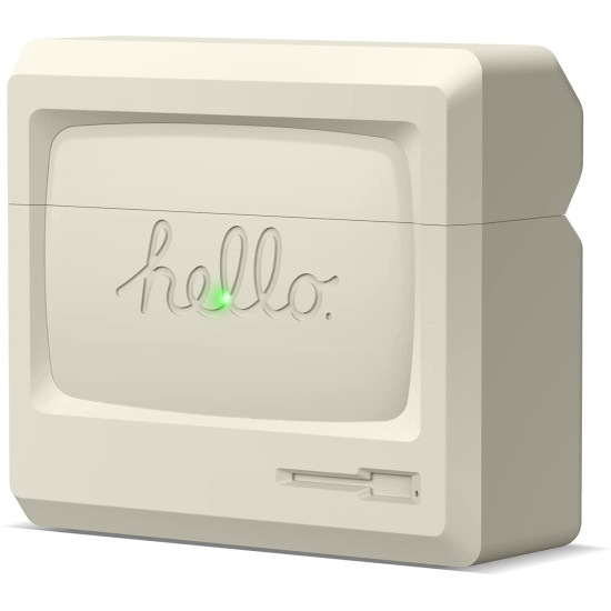 Elago AW3 Case - Ρετρό Θήκη Σιλικόνης για AirPods 3rd Gen - Classic White (EAP3AW3-CWH)
