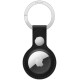 Rosso Element PU Θήκη / Μπρελόκ Apple AirTag 2 / 1 - Black (8719246317668)