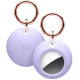 Elago Basic Case - Θήκη / Μπρελόκ Premium Σιλικόνης Apple AirTag 2 / 1 - Lavender (EATSC-BA-LV)