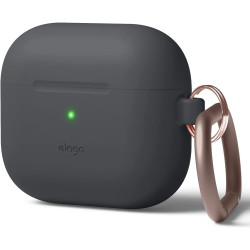 Elago Hang Case - Θήκη Σιλικόνης για AirPods 3rd Gen - Dark Gray (EAP3HG-HANG-DGY)