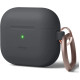 Elago Hang Case - Θήκη Σιλικόνης για AirPods 3rd Gen - Dark Gray (EAP3HG-HANG-DGY)