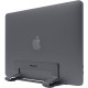 Macally Vertical Laptop Stand - Βάση από Μασίφ Ατσάλι για Macbook / Laptop 13" - 17" - Space Grey (VCSTAND)