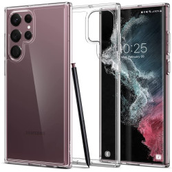 Spigen Ultra Hybrid Θήκη Samsung Galaxy S22 Ultra 5G - Crystal Clear (ACS03918)