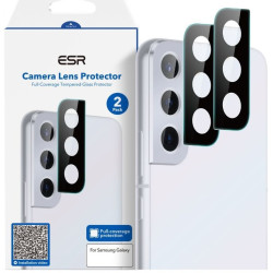 ESR Camera Lens Protector - Αντιχαρακτικό Προστατευτικό Γυαλί για Φακό Κάμερας Samsung Galaxy S22 5G / S22 Plus 5G - Black - 2 Τεμάχια (4894240159484)