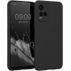 KWmobile Soft Slim Flexible Rubber Cover with Camera Protector - Θήκη Σιλικόνης Vivo Y21 με Πλαίσιο Κάμερας - Black Matte (57577.47)