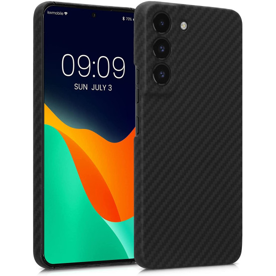 Kalibri Aramid Fiber Body - Σκληρή Θήκη Samsung Galaxy S22 5G - Black Matte (57635.47)