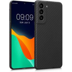 Kalibri Aramid Fiber Body - Σκληρή Θήκη Samsung Galaxy S21 FE - Black Matte (57636.47)