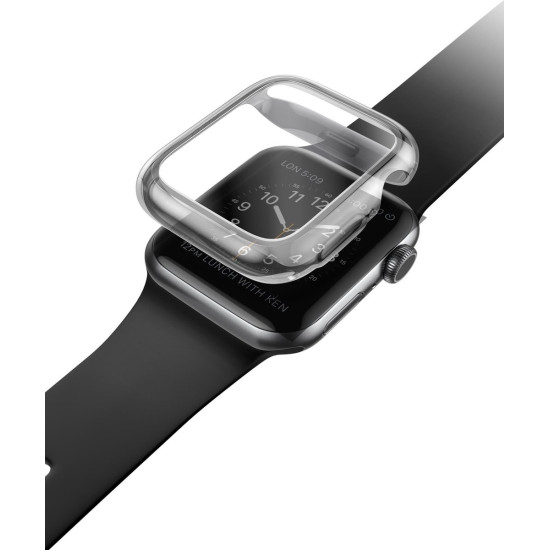 Uniq Garde Slim Hybrid Θήκη Apple Watch SE/6/5/4 (44mm) - Smoke (UNIQ-44MM-GARSMK)